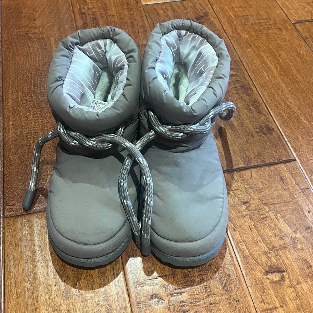 Gray Kids UGG Winter Boots